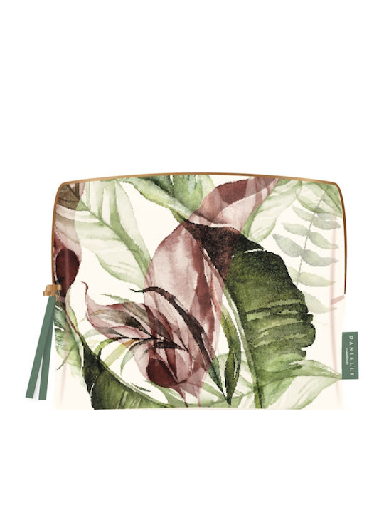 Емприме Правоъгълна Botanical Cream Голяма Козметична Чанта 22x16x10см от Upper Canada
