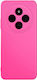 Forcell Back Cover Silicone / Tempered Glass Fuchsia (Redmi 14C / Poco C75)