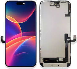 Ecran Incell pentru iPhone 16 (Negru)