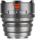 7artisans Crop Obiectiv Foto HOPE 16mm T2.1 Super35 Cine Unghi larg pentru Montura Fujifilm X Black
