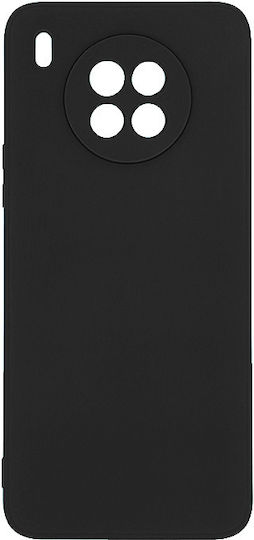 Umschlag Rückseite Silikon Schwarz (Honor 50 Lite)