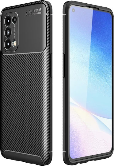 Carbon Fiber Resistance Θήκη Oppo Find X3 Lite Reno 5 Black