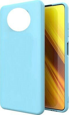 Matt Back Cover Σιλικόνης 1.2mm Γαλάζιο (Huawei Nova 8i / Honor 50 Lite)