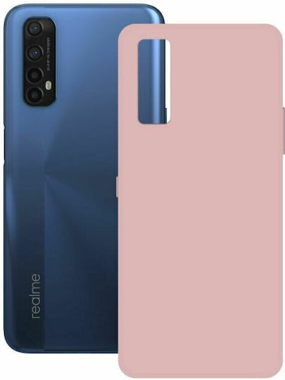 Back Cover Σιλικόνης Ροζ (Realme 7)
