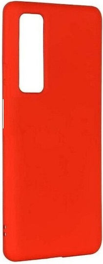 Back Cover Σιλικόνης Κόκκινο (Realme 7)