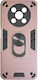 Holder Back Cover Metallic Magnetic Rose Gold (Huawei Nova Y90)
