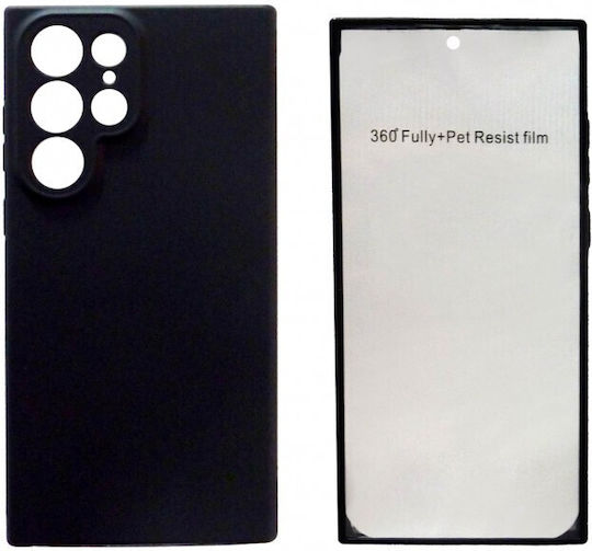 360 Full Cover Σιλικόνης Μαύρο (Galaxy Note 10+Realme 10 Pro Plus)