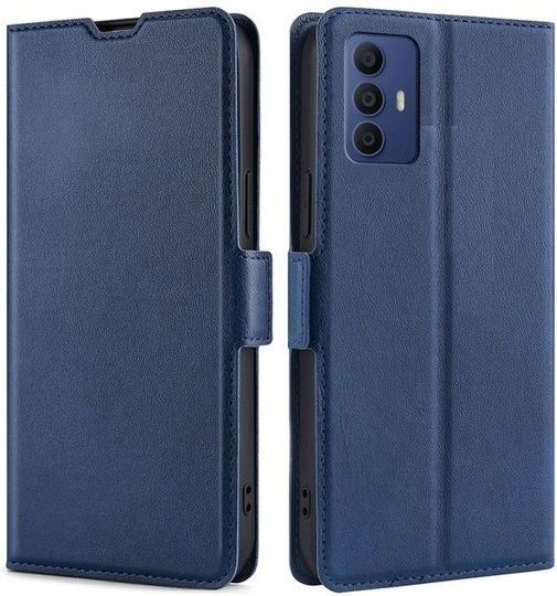 Book Piele artificială Albastru marin (TCL 30 / 30+ / 30 5G - TCL 30 / 30+ / 30 5G)