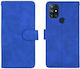 Halterung Brieftasche Synthetisches Leder Blau (OnePlus Nord N10)