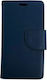 Wallet Piele artificială Albastru marin (TCL 30 / 30+ / 30 5G - TCL 30 / 30+ / 30 5G)