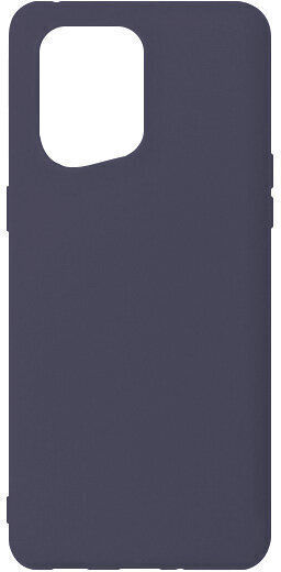 Matt Umschlag Rückseite Silikon Blau (OPPO Reno 7 5G)