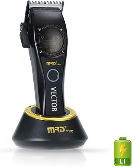 MRD Pro Professional Rechargeable Hair Clipper Black 00005534