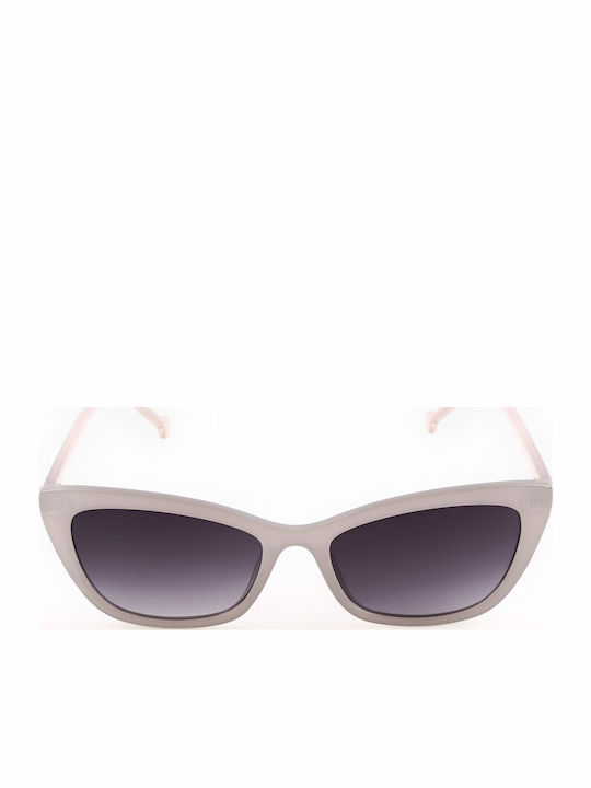 Contacta Unisex Sunglasses with Beige Frame with Polarized Lens