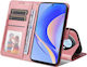 6.7 Inch Foldable Book Synthetic Leather / Silicone Gold (Huawei Nova Y90)