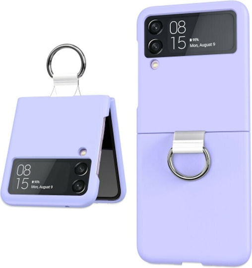 Light Umschlag Rückseite Kunststoff Lila (Galaxy Z Flip3 5G)