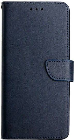 Genuine Wallet Leather Blue (Vivo V21 5G)