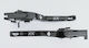 Kawasaki Set of Motorcycle Brake/Clutch Levers Flexible Adjustable 2016-2020 Black ZX20RGK4923
