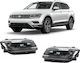 Μπροστινά Φανάρια Led για Volkswagen Tiguan 2τμχ