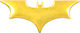 Aluminum Car Sticker “batman” – Gold