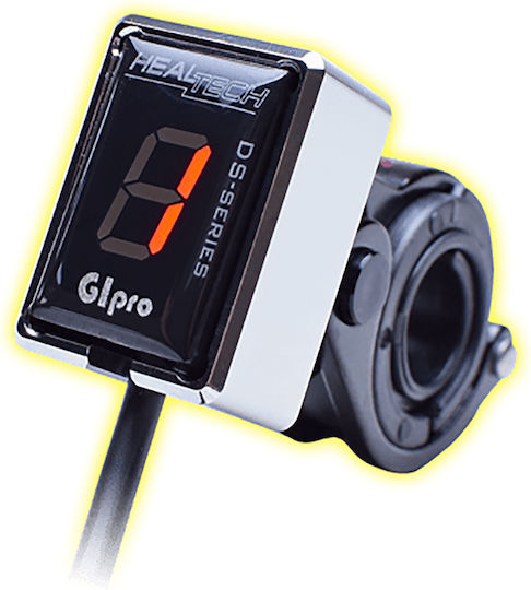 Healtech Gipro-m-cr Speed Indicator Unit Cutoff Gipro-m-cr Red