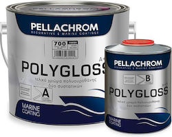 Pellachrom Polygloss A+B Χρώμα Ανωδομής Σκάφους...