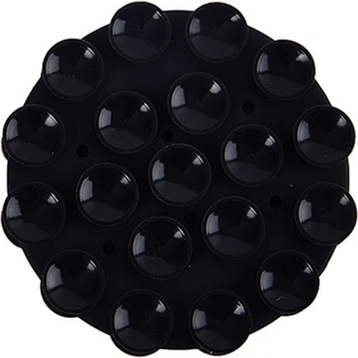 Round Case Non-slip Mobile Stand in Black color