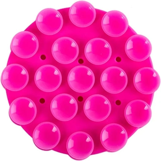 Round Case Non-slip Mobile Stand in Pink color