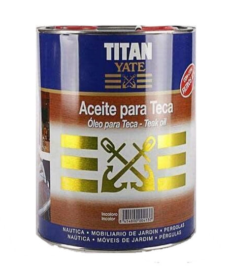 Λάδι Καταστρώματος Teak Oil Yate Aceite Para Teca Titan 4ltr