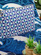 Set Toiletry Bag in Blue color 30cm