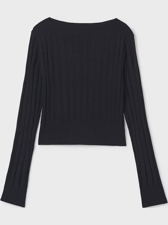 Mayoral Kinderpullover Langarm Schwarz
