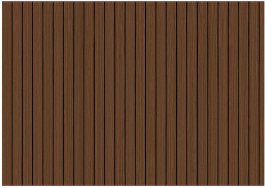 Self-adhesive Wall Wallpaper Brown 60x248cm
