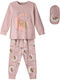 Evita Kids Winter Pajama Pink