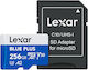 Lexar Plus microSDHC 256GB U3 V30 A2 UHS-I 170MB/s mit Adapter
