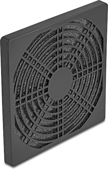 Delock Σχάρα 120mm Ανεμιστήρα 67313 Φίλτρο Σκόνης Πλαστική Μαύρη