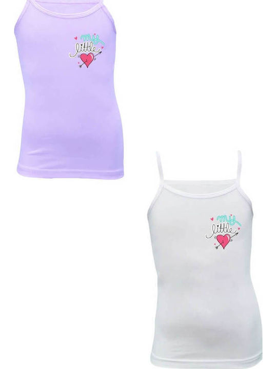 Onurel Set of Kids' Undershirts Multicolour 2pcs