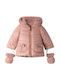 Kids' Casual Jacket with Hood Pink