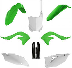 Πλήρες Σετ Πλαστικά Μοτοσυκλέτας Polisport Kawasaki Kx-f 450 2019-23 19 Πλήρες Σετ Πλαστικά Μοτοσυκλέτας Polisport Kawasaki Kx-f 450 2019-23 19