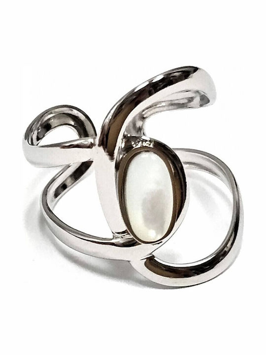 Karma Fashion Damen Ring aus Stahl
