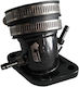 Vergaser-Ansaugstutzen Crypton 135 Motorradvergaser 28-32mm 2 Schrauben Rundkörper Motorradvergaser Leo