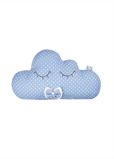 Bunny Bebe Figure Pillow Light Blue 07-005-0030