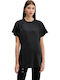 Daqua Damen T-Shirt Black