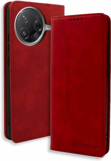 Bodycell Buchen Sie Synthetisches Leder / Leder Rot (Poco F7)