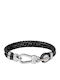 Boss Men's Leather Bracelet 19.5cm