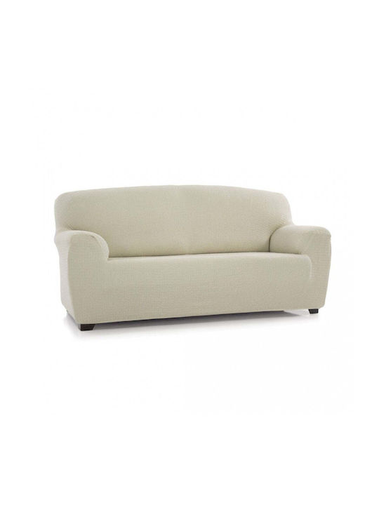Sofazip Ελαστικό Κάλυμμα Τετραθέσιου Καναπέ Ivory 260εκ.