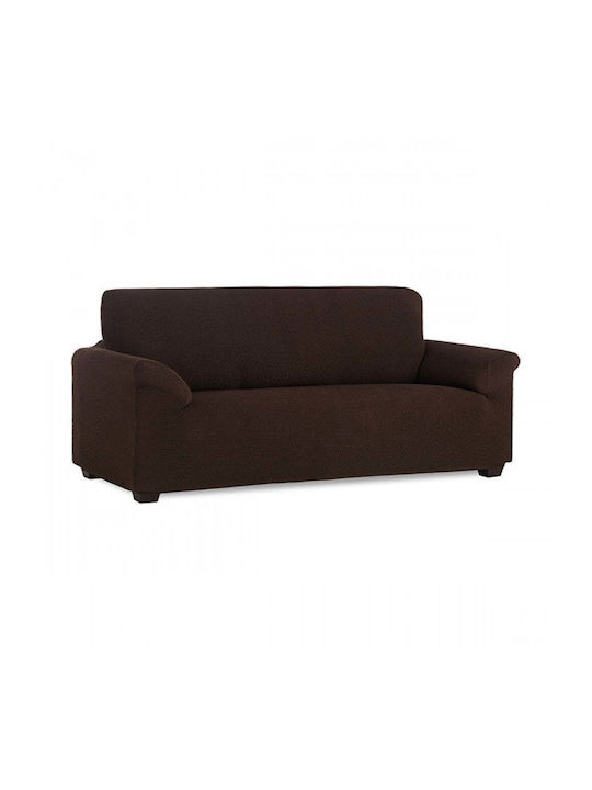 Sofazip Ελαστικό Κάλυμμα Τετραθέσιου Καναπέ Brown 260εκ.