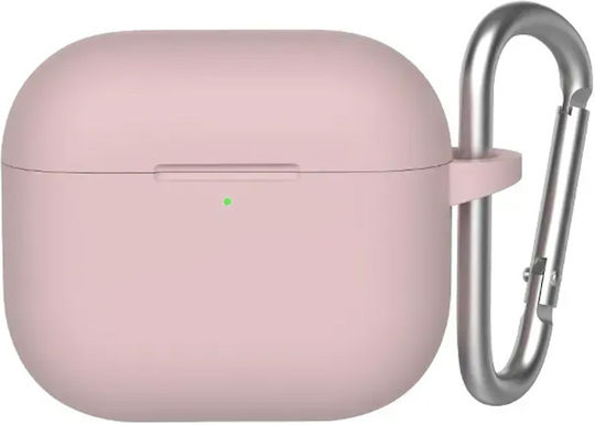 Blueo Hülle Silikon in Rosa Farbe für Apple AirPods 3