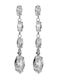 Victoria Cruz Earrings made of Silver with Stones