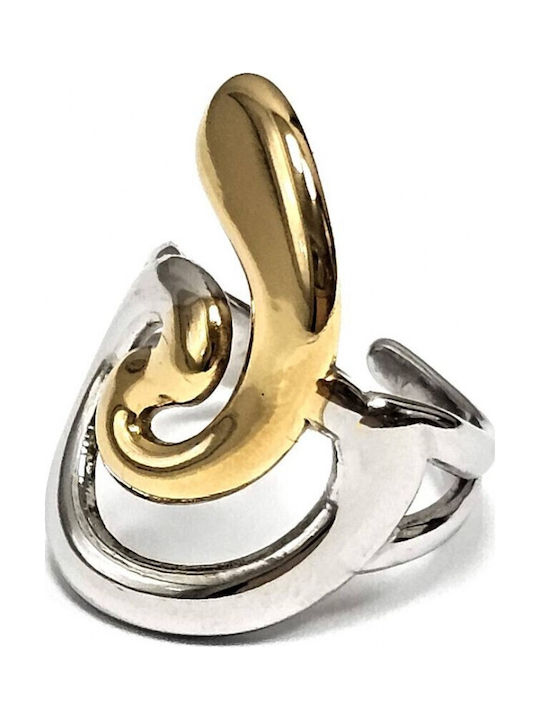 Karma Fashion Damen Ring aus Stahl
