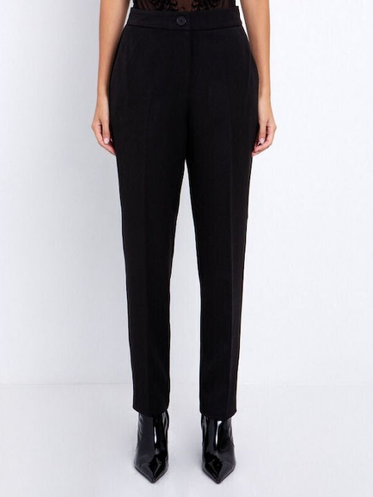 Toi&Moi Women's Fabric Trousers Straight Line B...