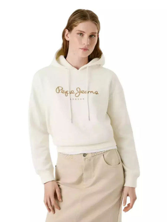 Pepe Jeans Μακρύ Γυναικείο Φούτερ με Κουκούλα Λ...